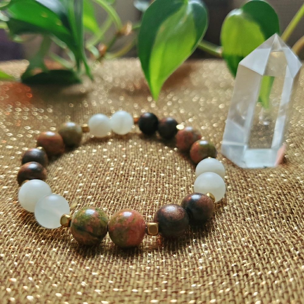 Fertility Gemstone Diffuser Bracelet